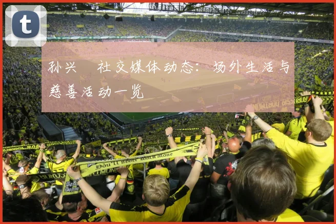 孙兴慜社交媒体动态：场外生活与慈善活动一览